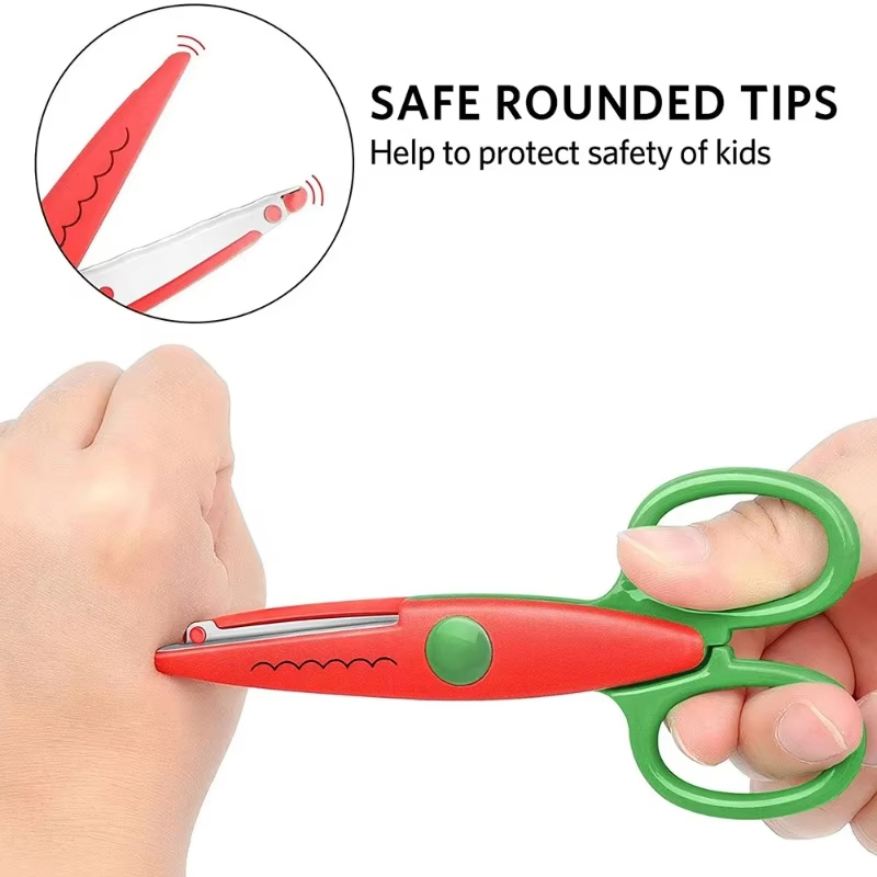 Wave Pattern Decorative Scisso - огляд і ціна Art And Craft Zig Zag Scissors