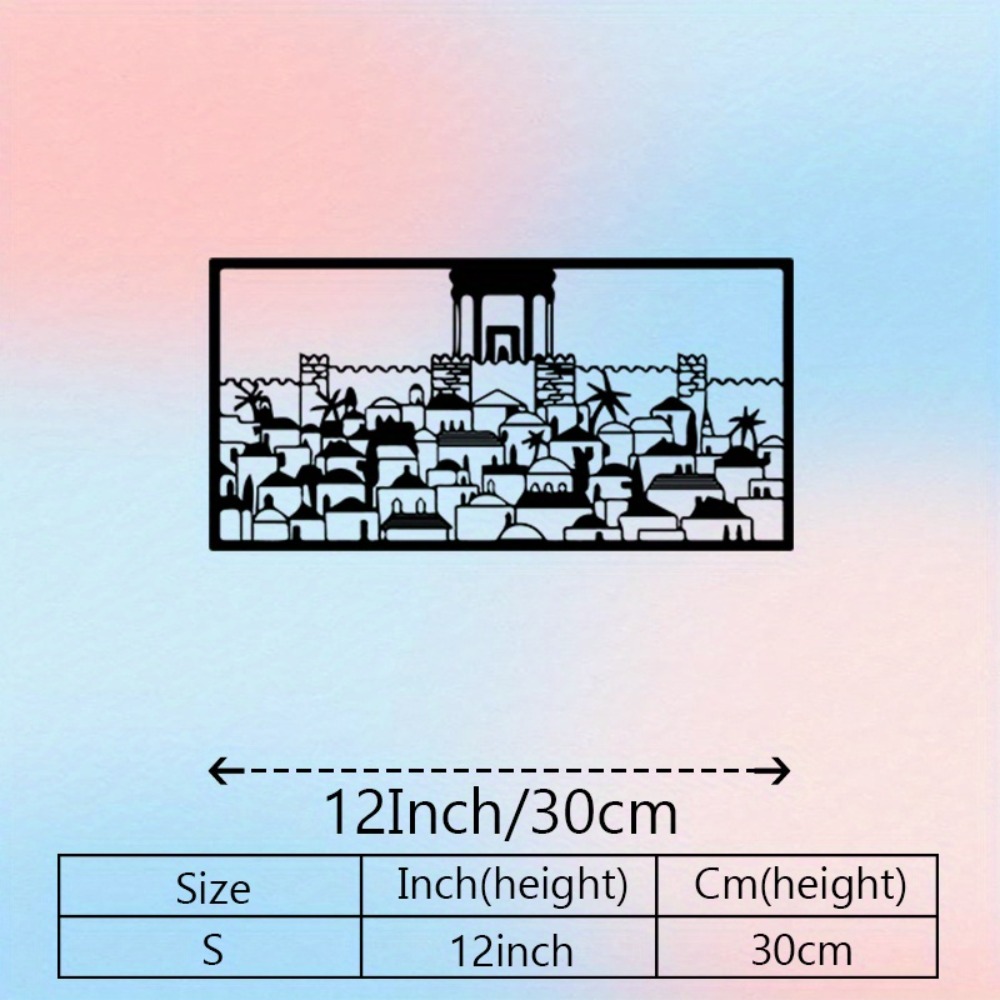 CIFBUY Metal Wall Art Jerusale - огляд і ціна Art & Craft Kortingscode